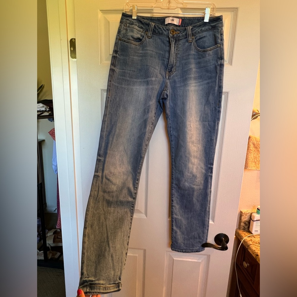 CAbi Light Blue Straight Jeans